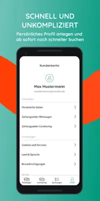 billiger-mietwagen.de android App screenshot 1