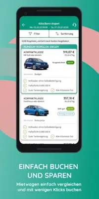 billiger-mietwagen.de android App screenshot 4